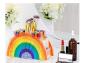 Preview: 360Home Regenbogen Acryl Stifthalter Box Stiftköcher Schreibtisch organizer